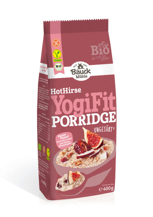 Hot Hirse Yogi Fit -vorher Morgengold 400g- Bauckhof bio
Bio Hot Hirse Yogi Fit - vormals Morgengold von Bauckhof. Glutenfreier Hirse-Buchweizenbrei ist ein Frühstücksbrei, der sich einfach und schnell zubereiten lässt.