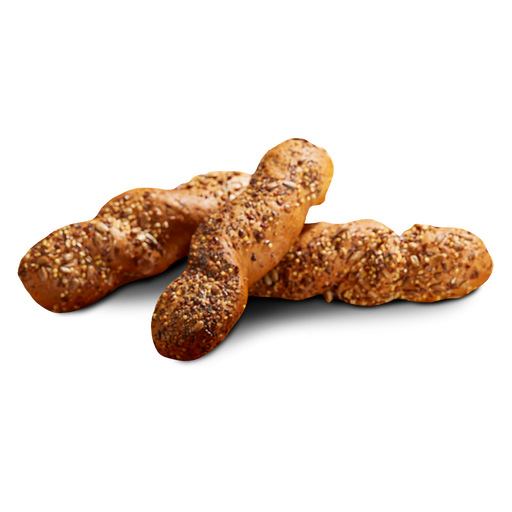 Körnerstangen glutenfrei 4x75g - Poensgen
Kernig, saftig und vielseitig im Genuss – unsere glutenfreien Körnerstangen vereinen Röstaromen mit mildem Knabbergenuß. Fein verfeinert mit Gouda, zahlreichen Saaten und im Trieb durch traditionelles Natursauerteigverfahren – ganz ohne Gluten, Ei und Schalenfrüchte. DLG‑Silber ausgezeichnet 2018.