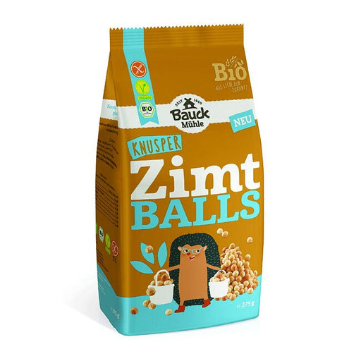 Knusper Zimt Balls 275g -Bauckhof Bio
Unsere Knusper Zimt Balls haben das Zeug dazu, dein neues Lieblingsfrühstück zu werden. Aber auch als Snack für zwischendurch oder als Topping für deinen Lieblingsjoghurt sind die knusprigen Haferbälle mit Zimt wahrhaft köstlich. Und das Beste: Diese Leckerei ist natürlich glutenfrei.