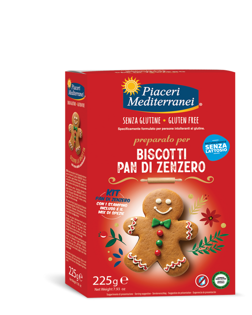 Lebkuchen Mix 225g - Piaceri
Einfach Teig anrühren, ausstechen und backen – so schmeckt Weihnachten!