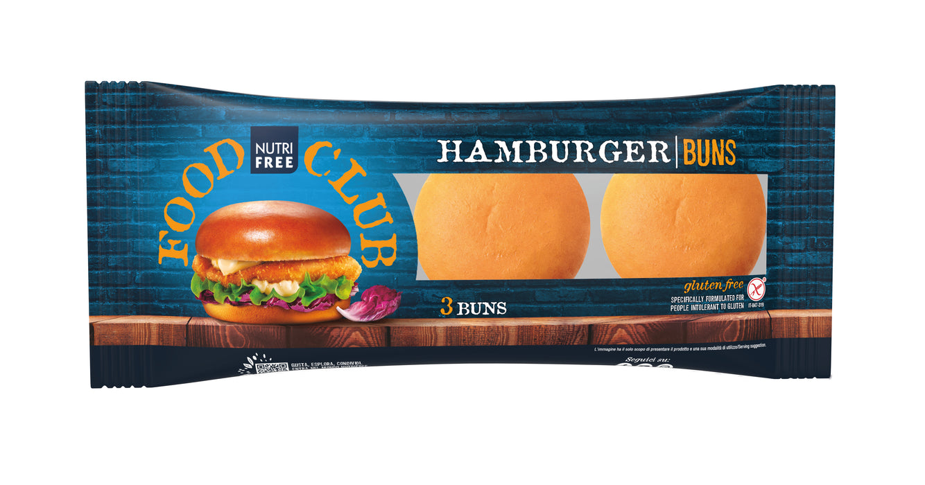 Hamburger Buns 110g - Nutri Free