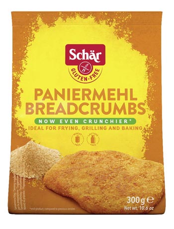 Paniermehl 300g - Schär
Denn was ist schon ein Schnitzel ohne leckere Panade?