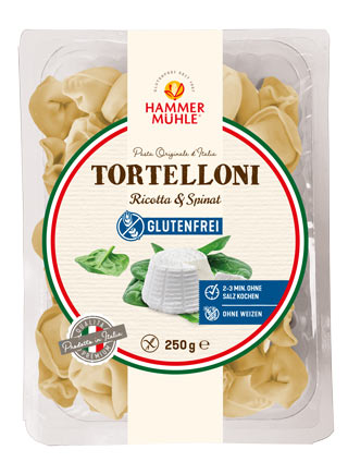 Tortelloni Ricotta & Spinat 250g- Hammermühle