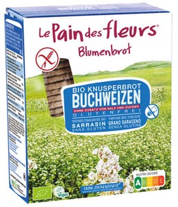 Buchweizen Schnitten ohne Salz und Zucker 150g - Blumenbrot Bio