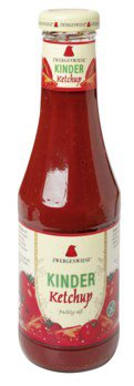Kinder Ketchup 500ml - Zwergenwiese bio
Der würzige Spritzer zu Bratlingen, Veggi-Würstchen oder auf dem Käsebrot darf nicht fehlen.