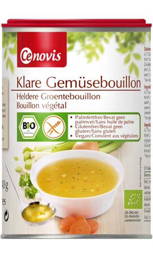 Klare Gemüsebouillon Dose 240g - Cenovis bio