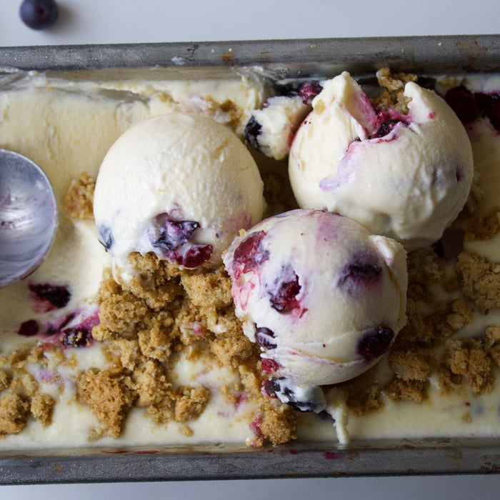 BEEREN-COOKIE EISCREME