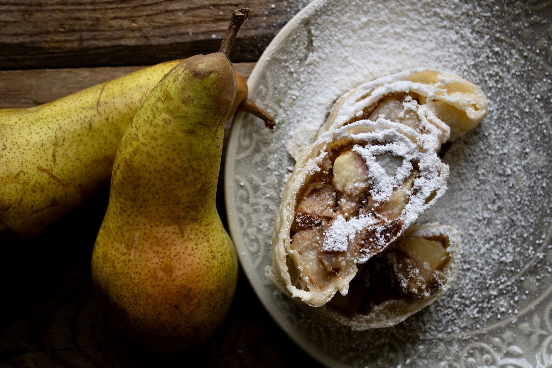Birnenstrudel glutenfrei