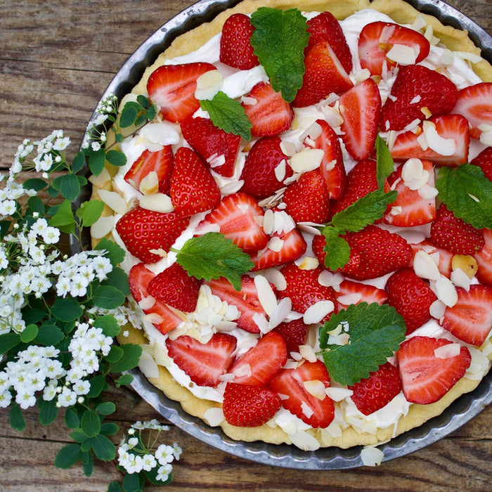 ERDBEERTARTE - glutenfrei