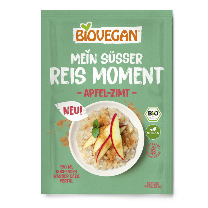 Reis Moment Apfel Zimt 58g- Bio Vegan