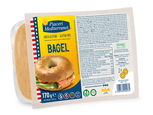 Bagel 170g - Piaceri

Glutenfrei – der perfekte Allrounder für Brunch, Sandwiches & mehr!