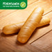 Baguette glutenfrei 500g - Poensgen

Knusprig am Rand, luftig im Kern – unser glutenfreies Baguette verbindet traditionelle Handwerkskunst mit moderner Verträglichkeit. Hergestellt mit Natursauerteig, bietet es frischen, klassischen Baguette-Genuss – ganz ohne Gluten, Laktose, Ei, Soja, Schalenfrüchte und Sesam.