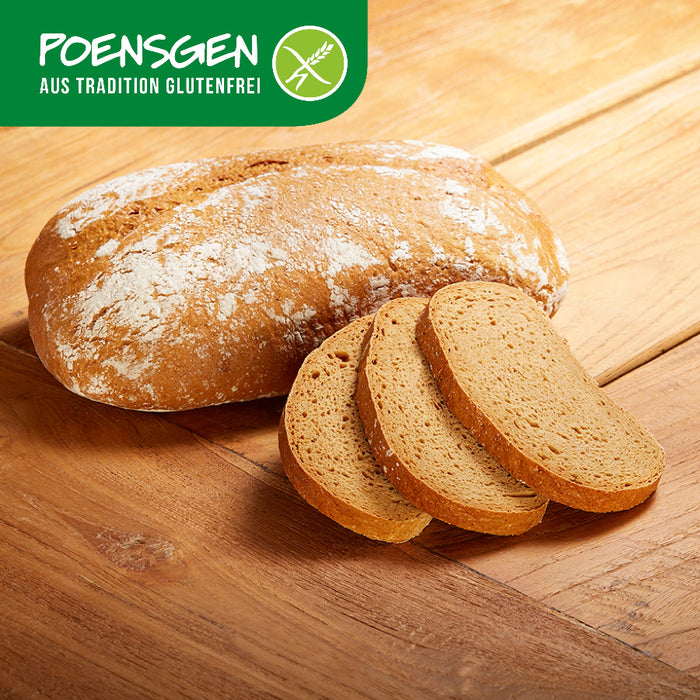 Buttermilchbrot 750g - Poensgen

Saftig-cremig trifft glutenfrei: Unser Buttermilchbrot überzeugt durch feine Textur, milde Süße und traditionelle Herstellung – und das ganz ohne Gluten. Ein echter Genuss für alle, die Qualität, Geschmack und Verträglichkeit schätzen.