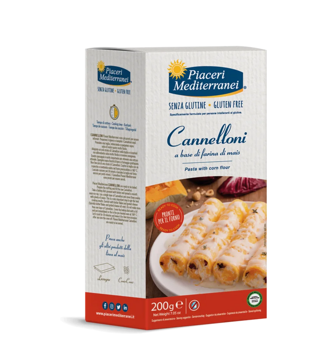 Cannelloni 200g - Piaceri Mediterranei