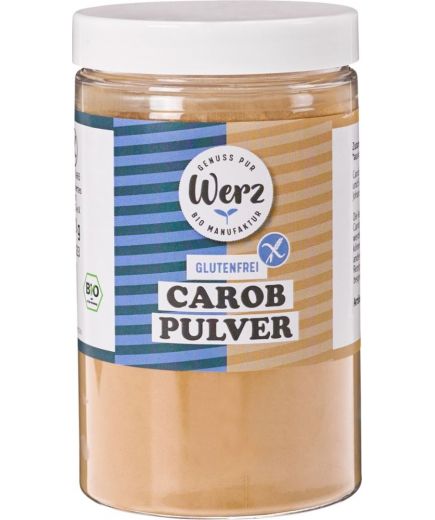 Carob Pulver 200g - Werz Bio

Das glutenfreie Carobpulver von Werz, gewonnen aus den Früchten des Johannisbrotbaumes, ist äußerst gesund und vielseitig verwendbar. 