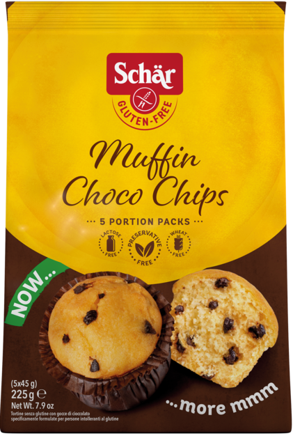 Muffin Choco Chips 225g - Schär