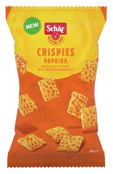 Crispies Paprika 100g -Schär