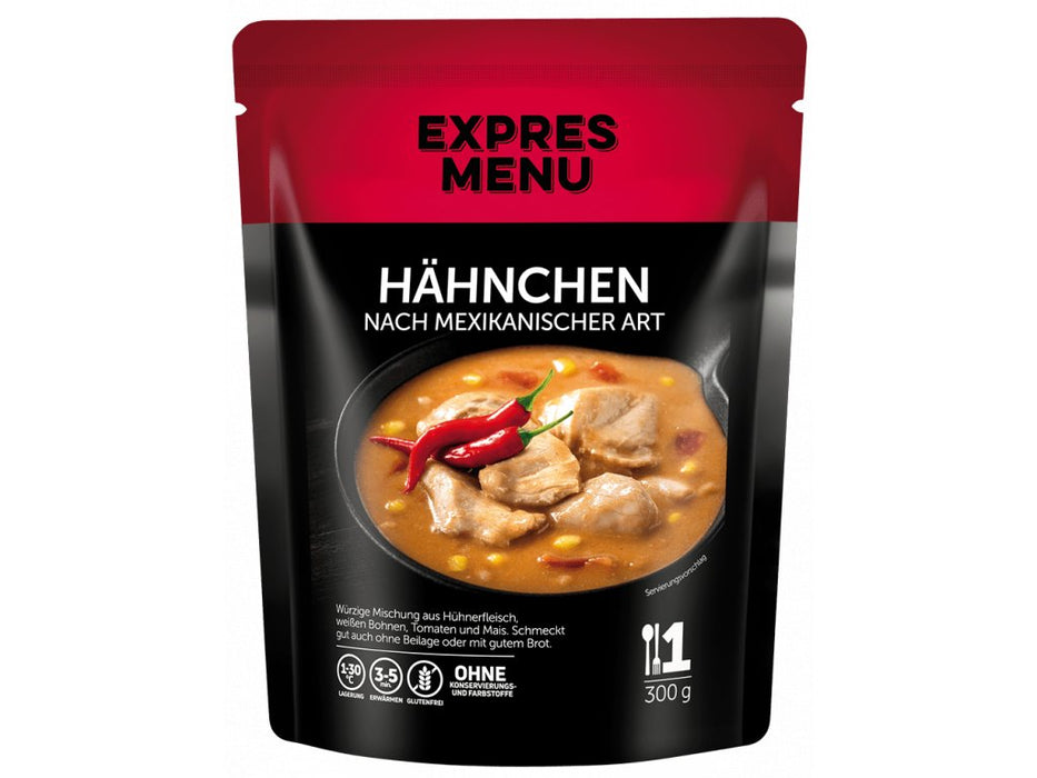 Hähnchen nach mexikanischer Art 300g -Expressmenü