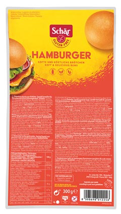 Hamburger Brötchen 300g - Schär