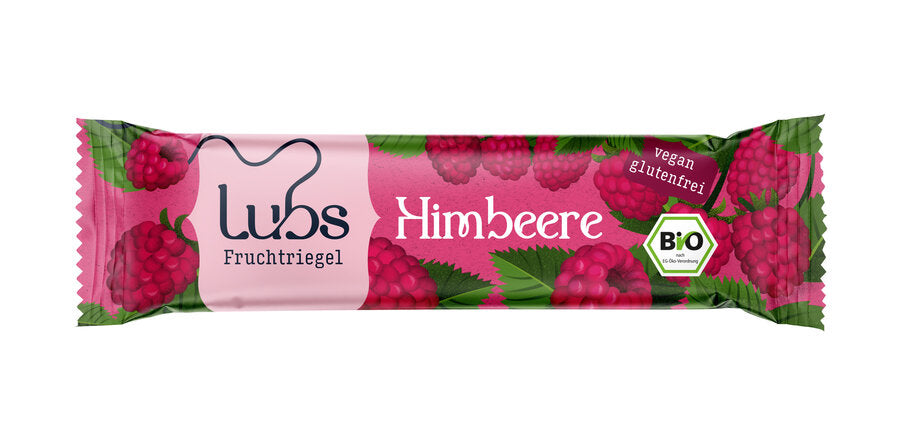 Himbeer Fruchtriegel 30g  - Lubs Bio

Fruchtriegel Himbeer Premium von Lubs ist ein leckerer glutenfreier Riegel. Der hohe Anteil an Himbeeren in erlesener Qualität sorgen für einen sehr intensiven Himbeergeschmack.