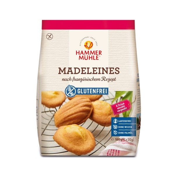 Madeleines nach französischem Rezept 180g - Hammermühle
