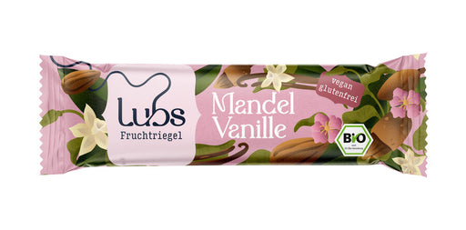 Mandel Vanille Fruchtriegel 40g - Lubs Bio 

Fruchtriegel Mandel-Vanille Classic von Lubs ist ein leckerer glutenfreier Riegel.