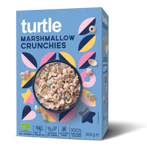 Marshmallow Crunchies 300g -Turtle Bio

Diese knusprigen Cerealien aus gerösteten Haferflocken und farbenfrohen Marshmallows bringen ein Lächeln in die Gesichter der ganzen Familie