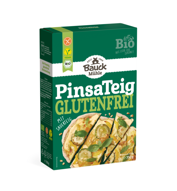 Pinsateig glutenfrei 350g - Bauck Mühle

Außen knusprig, innen herrlich fluffig – so schmeckt unser glutenfreier Pinsateig, eine italienische Spezialität, neu interpretiert von der Bauck Mühle. Dolce Vita trifft norddeutsche Backkunst!