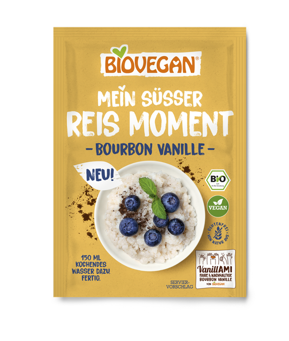Reis Moment Bourbon Vanille 56g- Bio Vegan