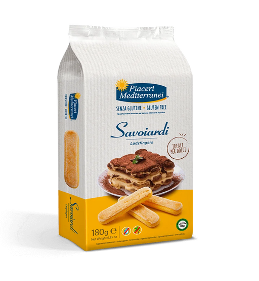 Savoiardi 180g - Piaceri

Zart, locker und herrlich fein: Die Savoiardi sind ein zeitloser Klassiker der italienischen Backkunst – jetzt auch glutenfrei.