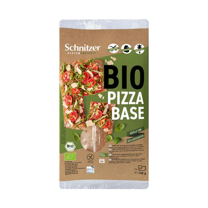 Pizza Base Organic 140g - Schnitzer bio ( Neu )