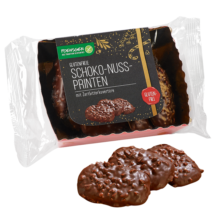 Schoko-Nuss-Printen glutenfrei 175g -Poensgen

Diese leckeren Schoko-Nuss-Printen sind nicht nur ein Genuss für den Gaumen, sondern auch eine hervorragende Option für alle, die glutenfreie Alternativen suchen.