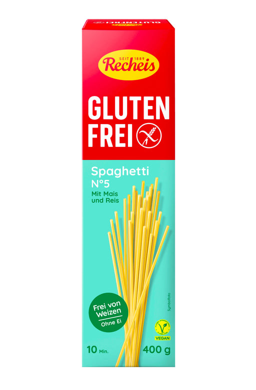 Spaghetti Glutenfrei Vegan 400g - Recheis

Eine echte Alternative sind die veganen und glutenfrei Spaghetti für alle, die auf glutenhaltige Lebensmittel verzichten müssen oder wollen.