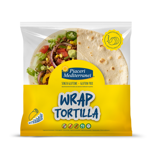 Wrap Tortilla 180g - Piaceri

Ob für die Mittagspause, unterwegs oder als schnelles Abendessen: Der Wrap ist flexibel einsetzbar, vegan und kommt ganz ohne Milch, Ei und Palmöl aus