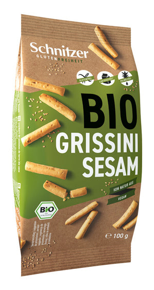 Grissini Sesam 100g- Schnitzer Bio