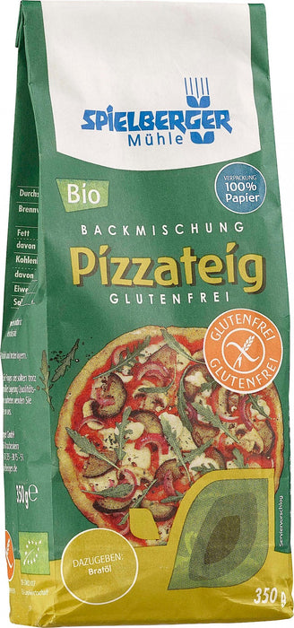 Backmischung Pizzateig 350g - Spielberger Bio

Glutenfreie Pizza zu backen ist schwierig? Nicht mit unserer Backmischung für glutenfreien Pizzateig. Ganz einfach zubereitet ist der Pizzateig genauso lecker wie beim Lieblingsitaliener.