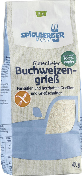 Buchweizen Grieß 400g- Spielberger bio

Die Buchweizenkerne, auch Nüsschen genannt, sind von Natur aus glutenfrei und haben ein nussiges Aroma.
