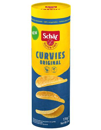 Curvies Original Kartoffelchips 170g - Schär