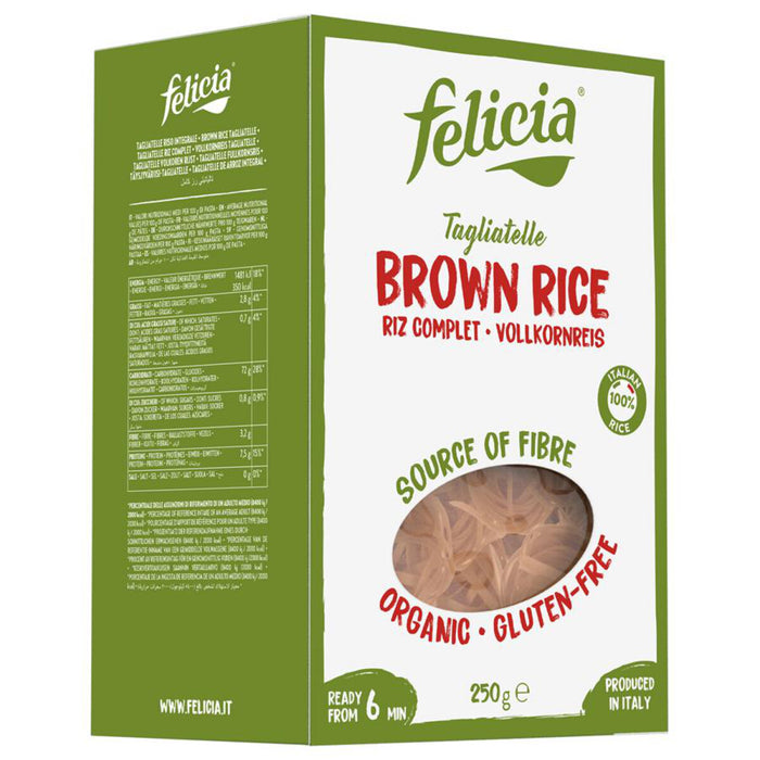 Tagliatelle Brown Rice 250g - Felicia