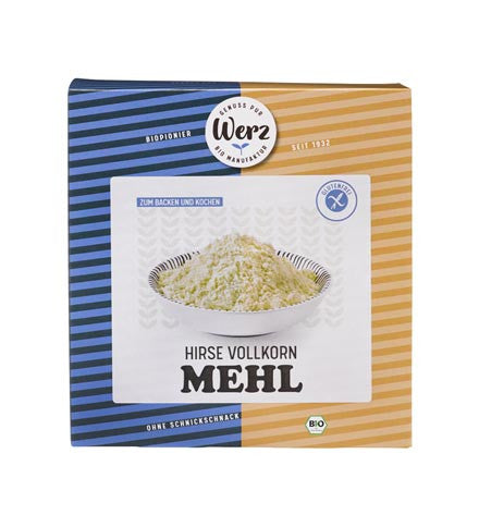 Hirse Vollkorn Mehl 1000g - Werz Bio

Vollkorn Hirse Mehl von Werz. Ein garantiert glutenfreies Mehl.