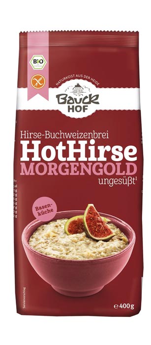 Hot Hirse Brei Morgengold 400g- Bauckhof bio