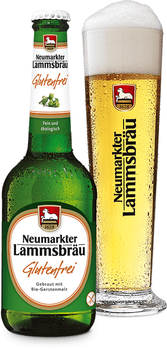 Lammsbräu Bio glutenfrei -hefefrei Bier 9 x 330ml inkl Versandkarton