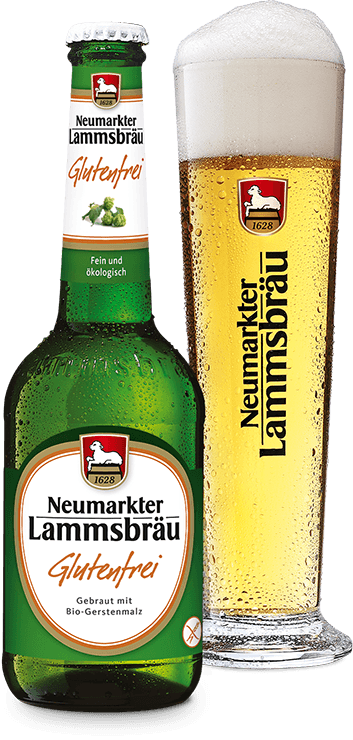 Lammsbräu Bio glutenfrei -hefefrei Bier 9 x 330ml inkl Versandkarton