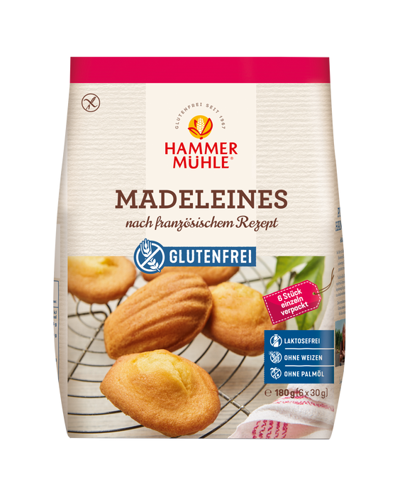Madeleines nach französischem Rezept 180g - Hammermühle